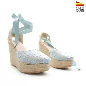 Alpargatas Mujer encaje