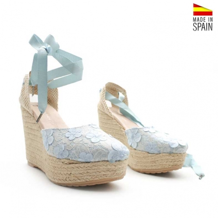 Alpargatas Mujer encaje