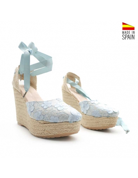 Alpargatas Mujer encaje