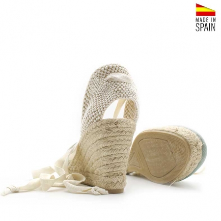 cuñas esparto verde agua​