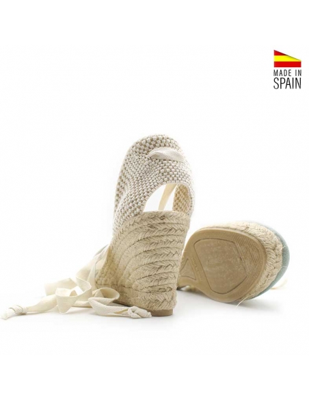 cuñas esparto verde agua​