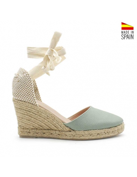 alpargatas verde agua