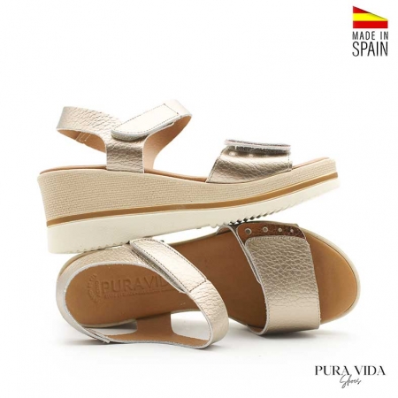 Sandalia Confort piel