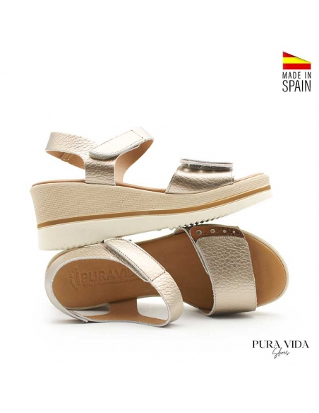 Sandalia Confort piel