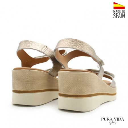 Sandalia Confort Cobre