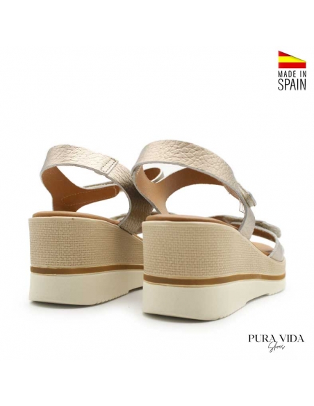 Sandalia Confort Cobre