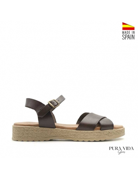 Sandalias Bajas cuero