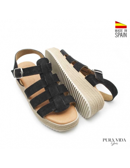 sandalias tipo cangrejera