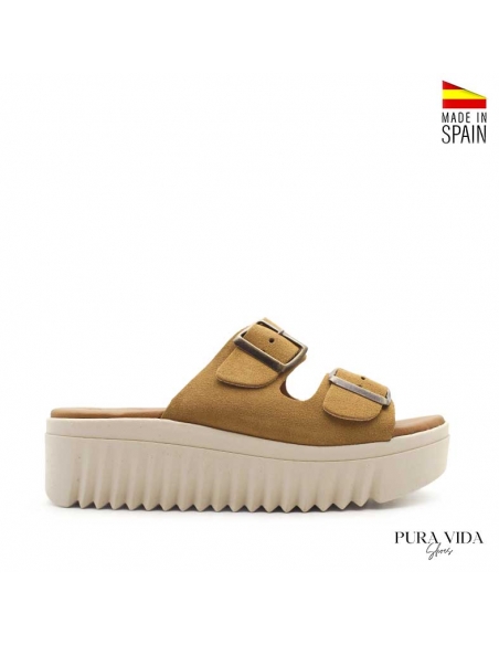 Sandalias Plataforma Track hebillas
