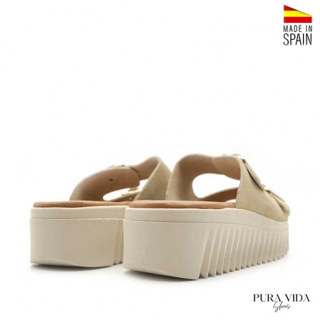 Sandalias Track plataforma