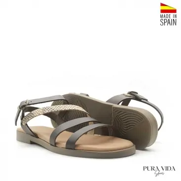 Sandalia de tiras finas