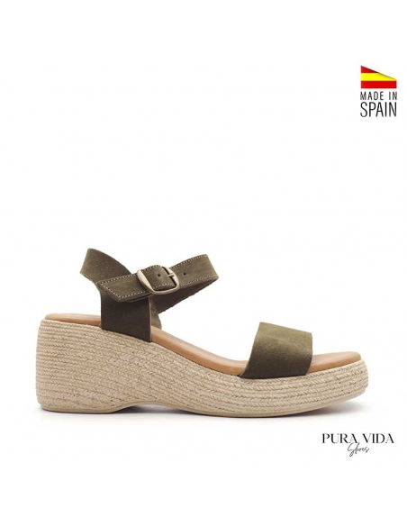 Cuñas de Piel verde