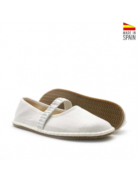 Merceditas Blancas respetuosas para Niña