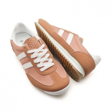 zapatillas naranja mujer​
