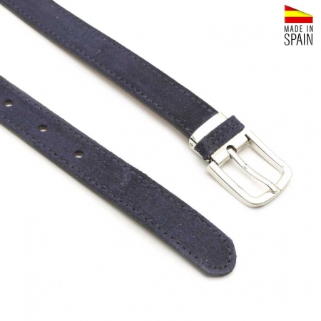 Cinturón azul marino infantil