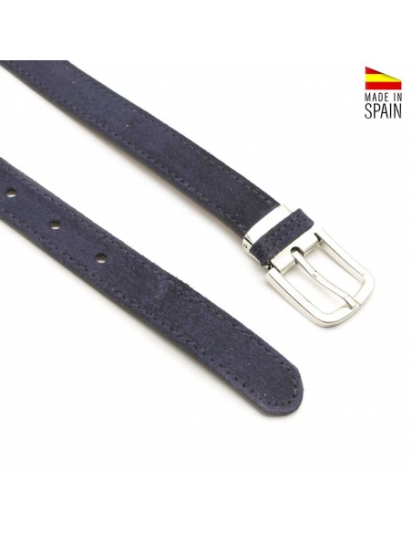 Cinturón azul marino infantil