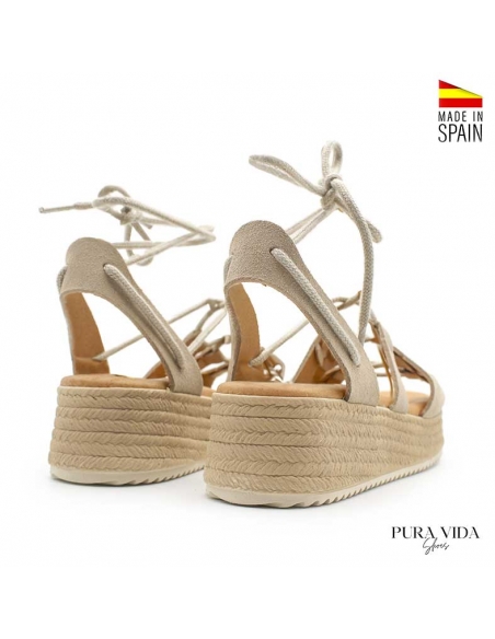 Sandalias Romanas beige