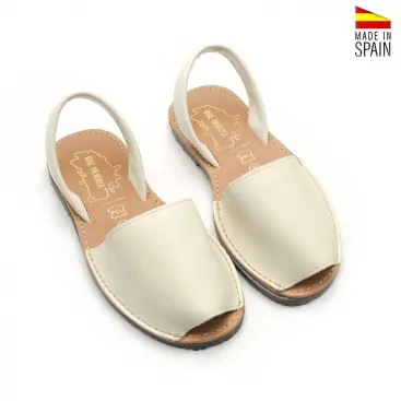 Menorquinas Beige piel