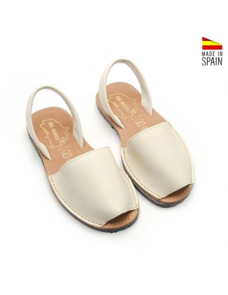 Menorquinas Beige piel