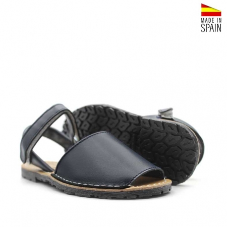 Menorquinas Niños azul marino