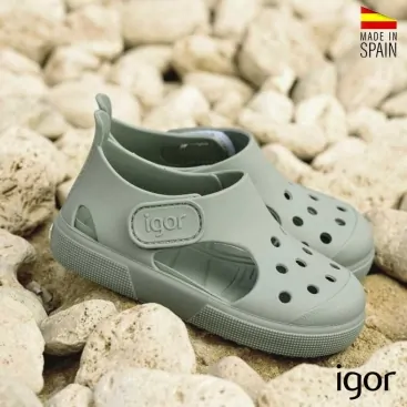 Cangrejeras niños goma