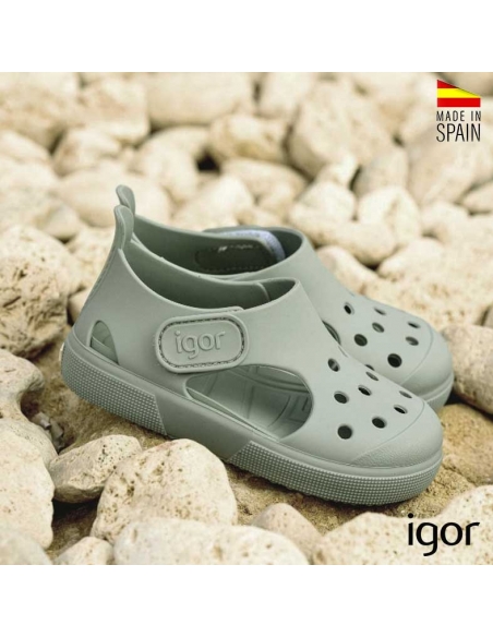 Cangrejeras niños goma