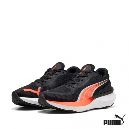 Deportivas Puma negro naranja