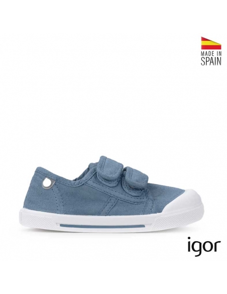 Calzado infantil barefoot lona