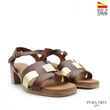 Sandalias Tacón bajo