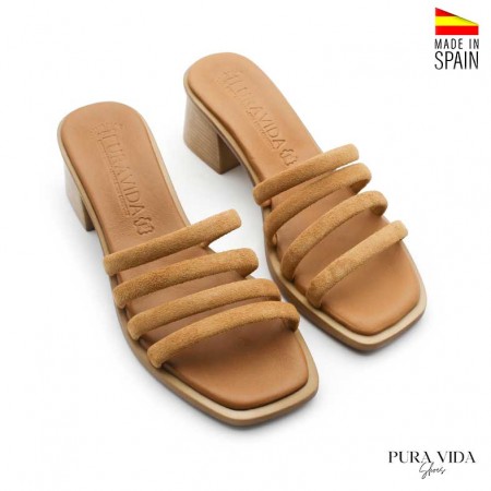 Sandalias de Tacón Cómodo