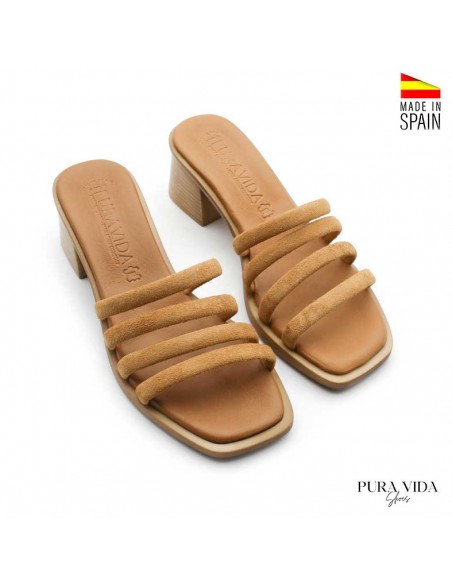 Sandalias de Tacón Cómodo