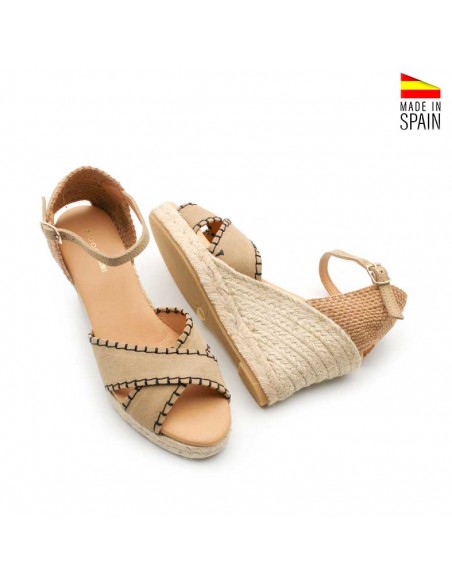 Alpargatas esparto mujer