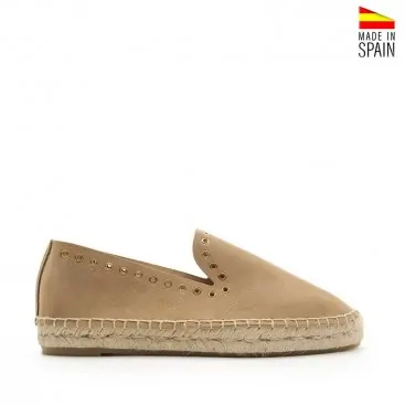 alpargta plana beige