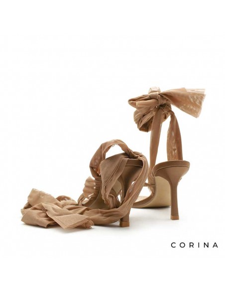 Sandalias Tacón Lazo tull