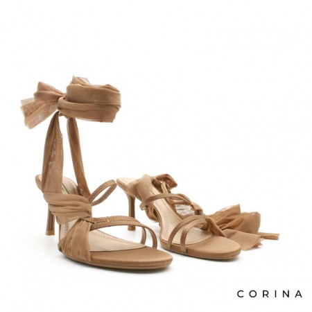 Sandalias fiesta atadas Lazo