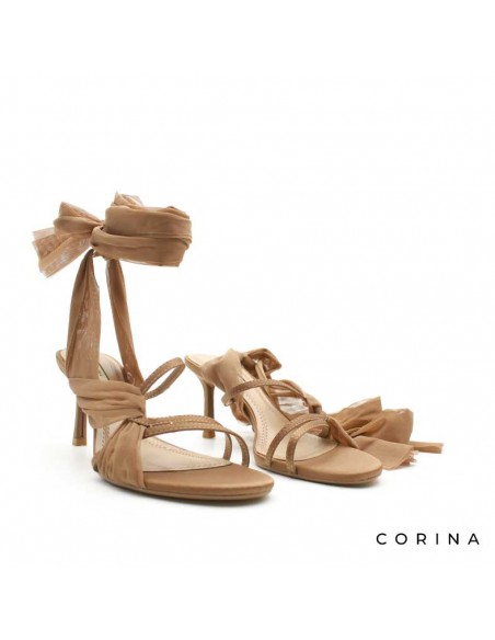 Sandalias fiesta atadas Lazo