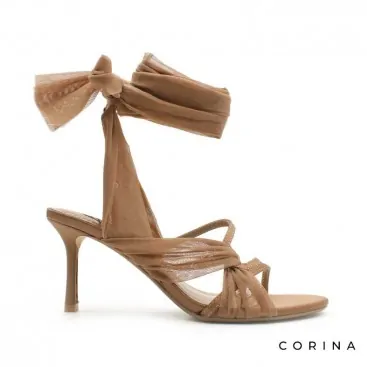 Sandalias Tacón Lazo elegantes