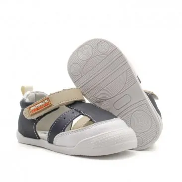 Sandalias niño piel barefoot cómodas