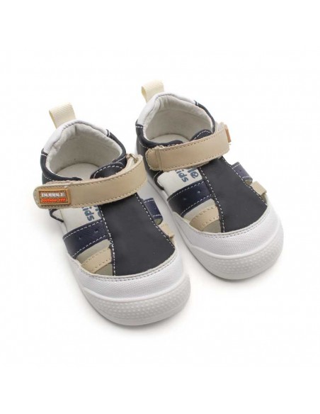 Sandalia respetuosa con puntera de goma niño