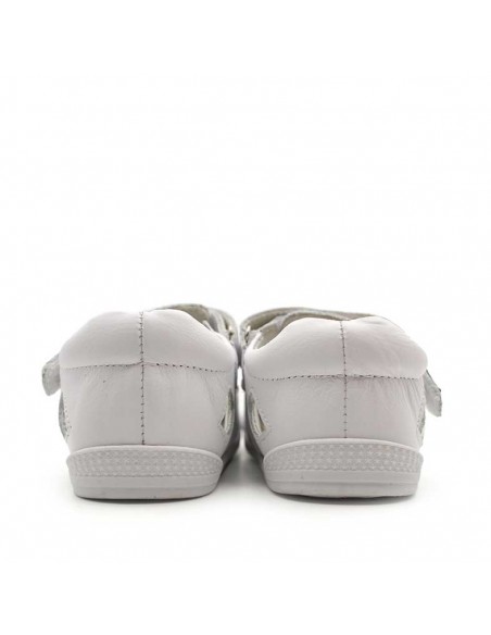 Sandalia barefoot niño piel y goma