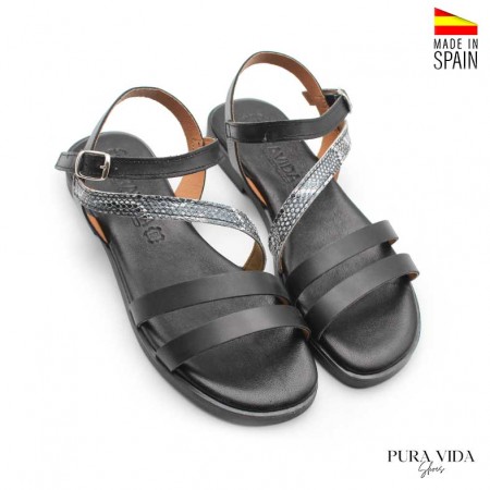 Sandalias planas de Tiras