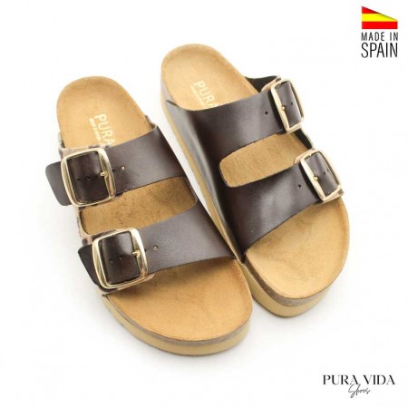 Sandalias print salvaje mujer