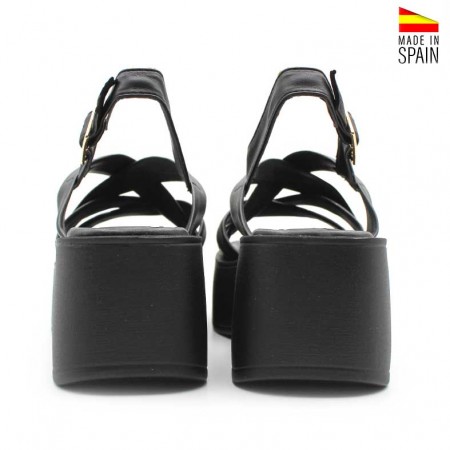 Sandalias Plataforma negras