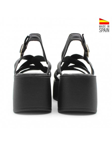 Sandalias Plataforma negras