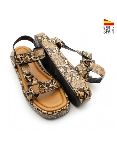 Sandalias plataforma deportivas urbanas