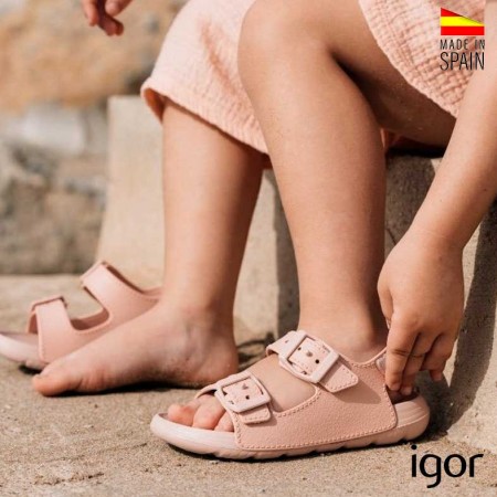 sandlias goma niña igor maui