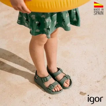 Sandalias de playa Igor verdes