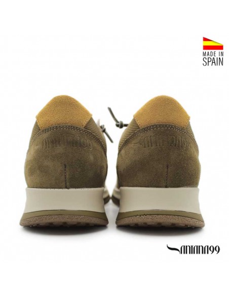 Calzado casual hombre verde