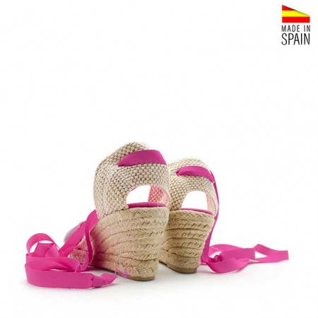 Alpargatas fucsia fiesta