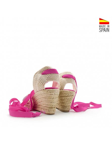 Alpargatas fucsia fiesta
